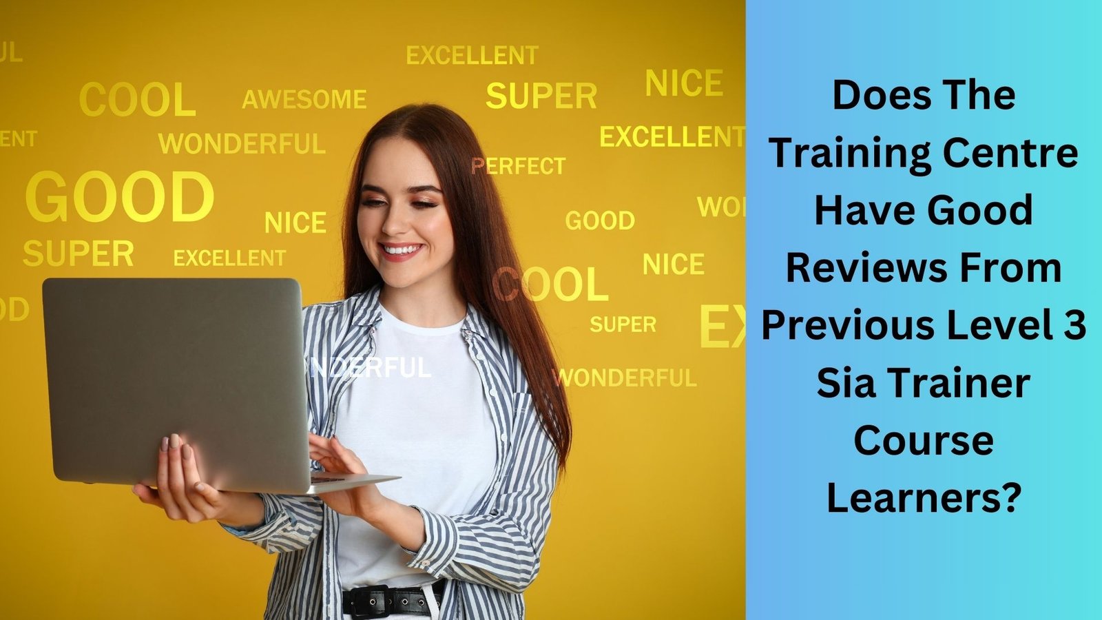 Does The Training Centre Have Good Reviews From Previous Level 3 Sia Trainer Course Learners