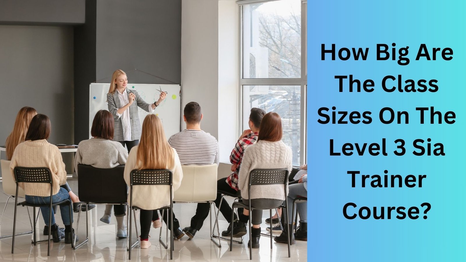 How Big Are The Class Sizes On The Level 3 Sia Trainer Course