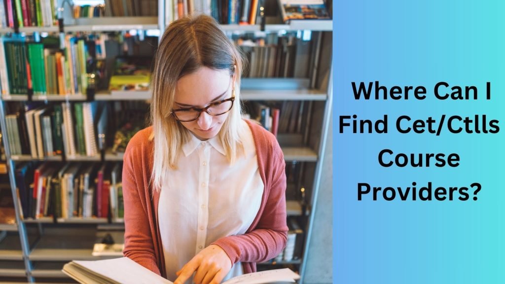 Where Can I Find CetCtlls Course Providers