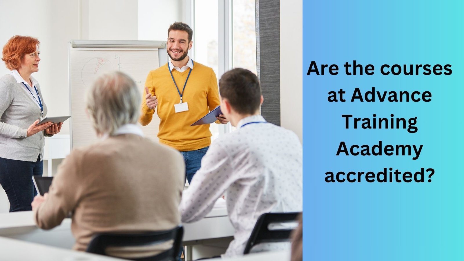 Are the courses at Advance Training Academy accredited