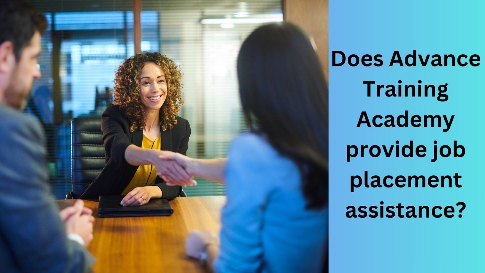 Does Advance Training Academy provide job placement assistance